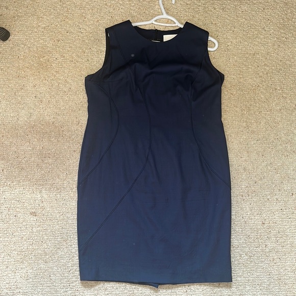 Hugo Boss Navy Blue Dress - Picture 1 of 7